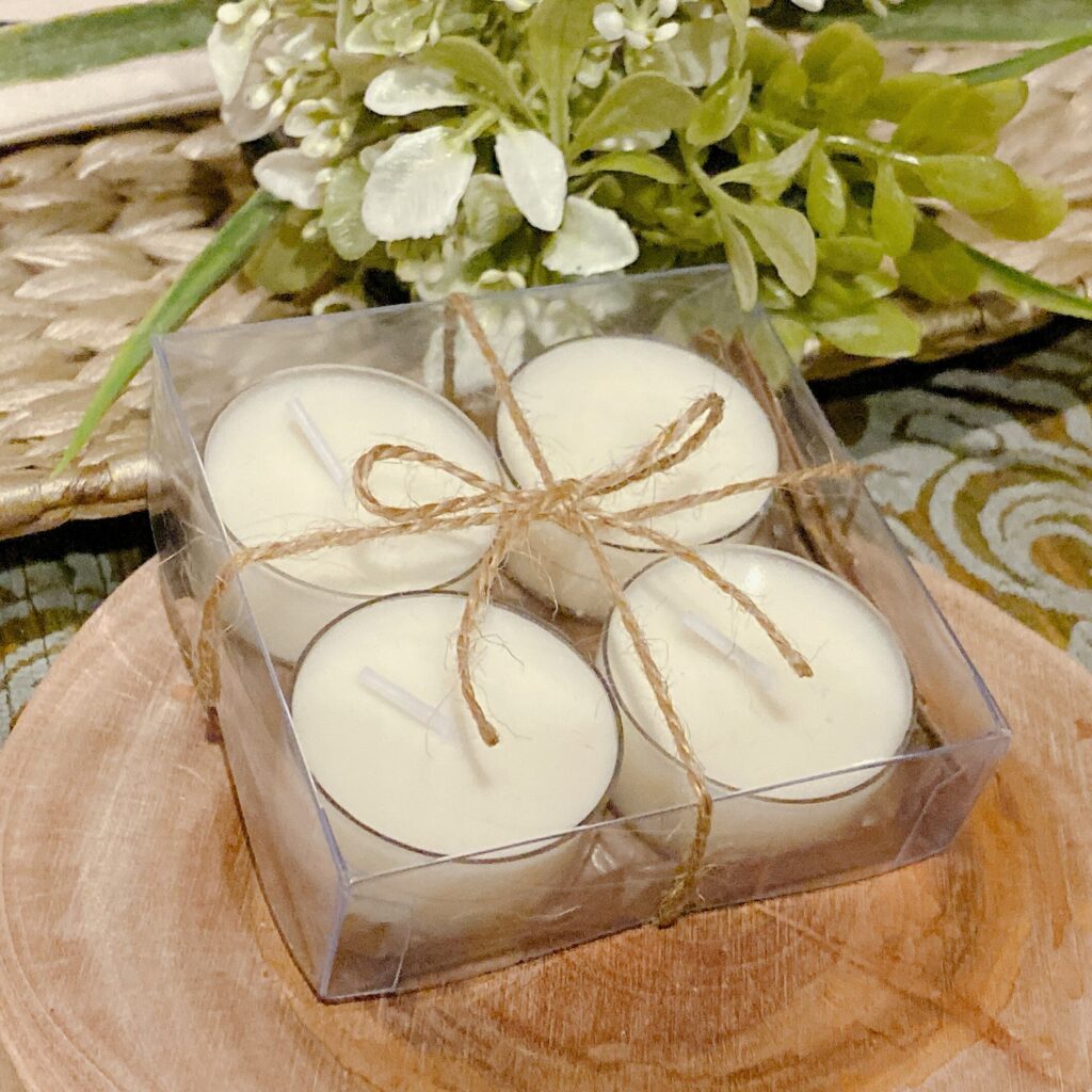 ティーライトソイキャンドル 4点セット ノーマル